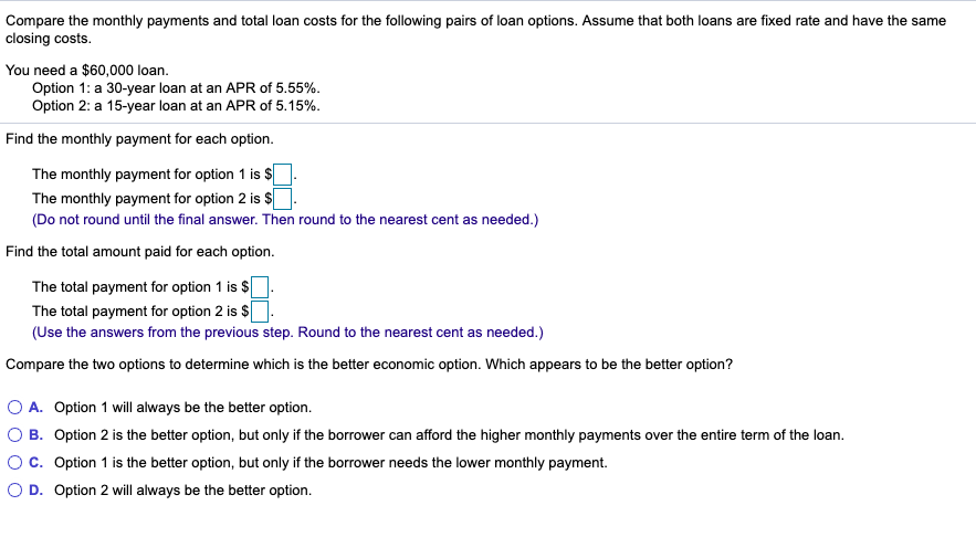 What Option Will Not Be Available If You Are Behind On Loan Payments?