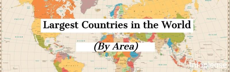 What Is The Largest Country In The World