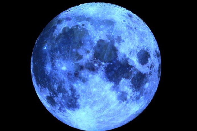 What Time Is The Blue Moon Tonight