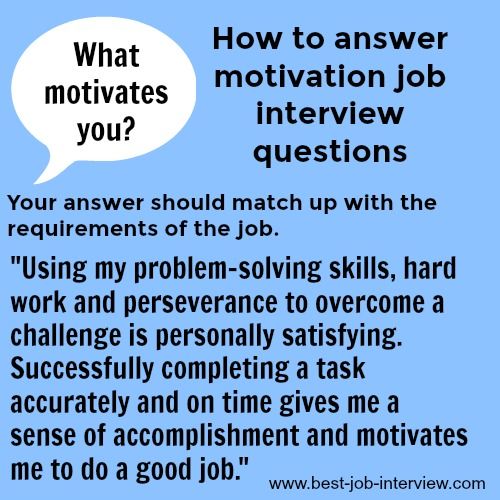 What Motivates You To Do A Good Job