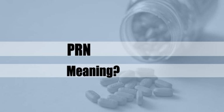 What Does Prn Mean In Medical Terms